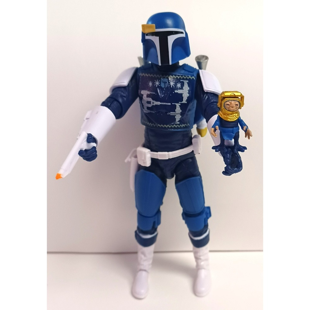 Star Wars Black Series Mandalorian Scout Holiday Edition 6" Loose Action Figure - Picture 1 of 12